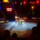 Don Christian con su número de campanas en la pista del Capital Circus de Budapest, en 2014.