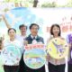 Presentación de Sky Festival 2026 en Tainan, con participantes posando junto a los elementos gráficos del festival.